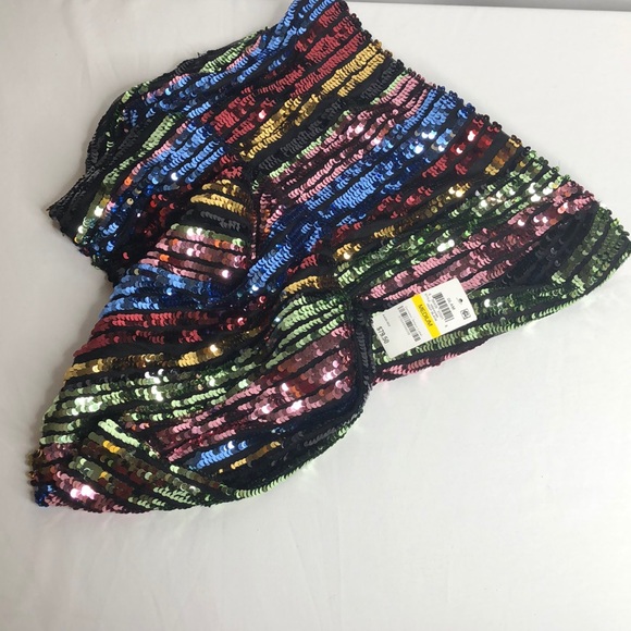 New INC size Medium sequined skirt ❤️ - Picture 3 of 6